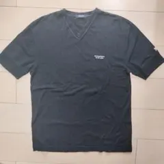 BURBERRY BLACK LABEL Vネック Tシャツ 黒 サイズ3