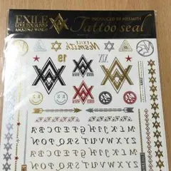 10%オフ‼︎‼︎   EXILE タトゥーシール 未開封