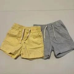 ２点セット【baby GAP 12-18m 短パン ハーフパンツ】