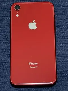 iPhone XR 64GB RED バッテリー94％ SIMロックなし - メルカリ