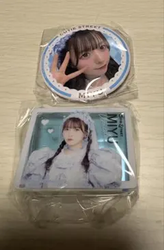 CUTIE STREET 梅田みゆ 缶バッジ アクリルクリップ