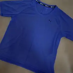 PUMA 青 Tシャツ スポーツウェア