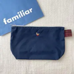 【激安】♡familiar♡ファミリア　ポーチ　Lサイズのサムネイル