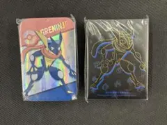 ゲッコウガ　デッキシールド&ダメカンケース　セット　海外限定　ポケモンカード