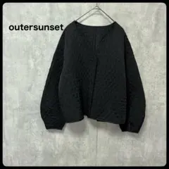 outersunset アウターサンセット キルテイングノーカラージャケット