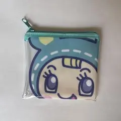 Mezzo Piano ブルーベリエちゃん　フラット　クリア　ポーチ