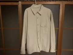 【UNIQLO】オーバーシャツジャケット 白 ジャージ