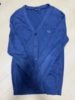FRED PERRY カーディガン ブルー Sサイズのサムネイル
