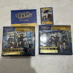 SixTONES GOLD 初回盤A・B 特典付き