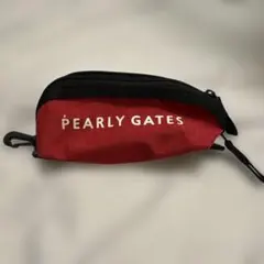 PEARLY GATES ゴルフ用ポーチ レッド