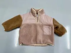ZARA KIDS フリースジャケット ピンクブラウン