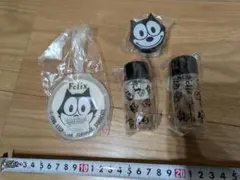 【4個セット】レア　フィリックス・ザ・キャット　FELIX ボトル　ケースなど