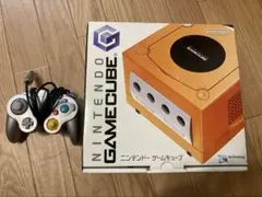 Nintendo ゲームキューブ　オレンジ　任天堂　箱あり　コントローラー付き