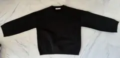 MOUSSY ブラック ニットセーター フリーサイズ