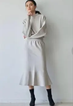 ラグナムーン　ナローニットスカート　Sサイズ