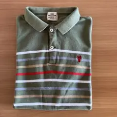 グリーン ポロシャツ