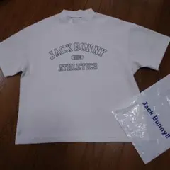 ジャックバニー　モックネックシャツ　2 白　マスターバニー