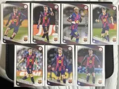 Topps FCバルセロナ サッカーカード 7枚セット