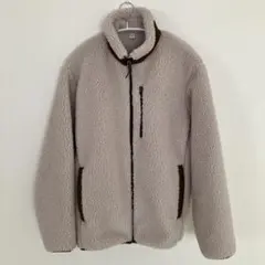 美品★UNIQLO⭐︎防風アウターフリースジャケット（長袖）ベージュ