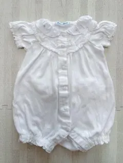 familiar カバーオール　半袖　パフスリーブ　70