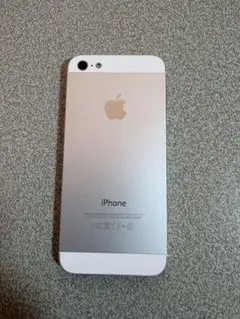 【美品】iPhone5 ホワイト 16GB