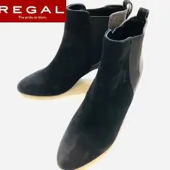★未使用級品★定価24800円！リーガル REGAL ショートブーツ 23.5
