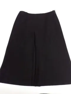 バーバリーブルーレーベル ウール スカート 38 ブラック H1-A