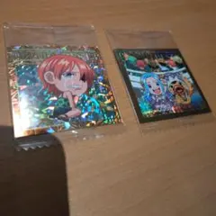 ワンピースウェハースシール、SGRとSR