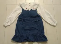 女の子120cm ジャンバースカートセット(おまけつき)