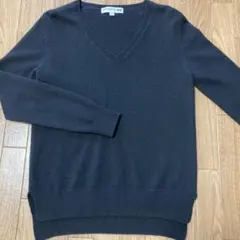 カシミヤ100%セーター　ユニクロ　イネス　ブラックM