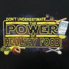 ヴィンテージ　Tシャツ　健康啓発　フルーツ　牛乳　スコットランド　メッセージ