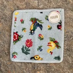 未使用FEILER ハイジプチィハンカチ水色