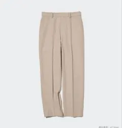 ユニクロ　UNIQLO スマートアンクルパンツ　ベージュ　Sサイズ