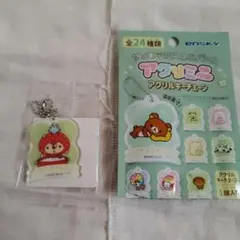 新品＆匿名 サンエックスユニバースアクリミニアクリルキーチェーンきれいずきん生活のサムネイル