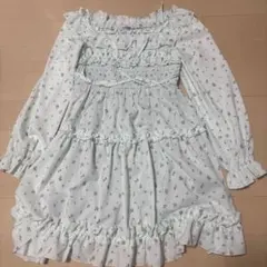 axes femme POETIQUE ギャザーフリル長袖ワンピースのサムネイル