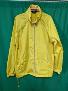 イエロー フルジップ ナイロンジャケット新品