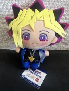 タグ付き　遊戯王デュエルモンスターズ　みにコレ　ぬいぐるみマスコット　武藤遊戯