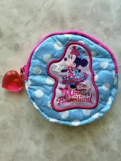 と*す様 ディズニーミニーのファンダーランド ガチャ ポーチ ハートチャーム