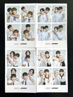 ATEEZ NACIFIC ４カット フォトカード セット　4枚