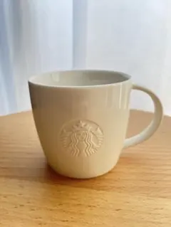 スターバックス　ホワイトマグカップ　355mL