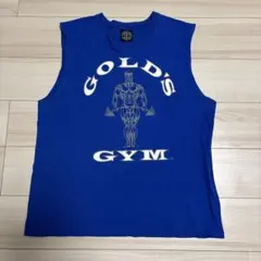 GOLD'S GYM タンクトップ XL ブルー