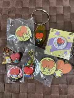 BT21 TATA ストラップ セット 8個 アクリル