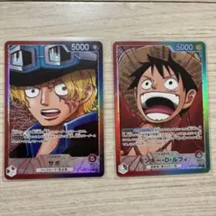 そ*ら様 ワンピースカードゲーム モンキー・D・ルフィ リーダーパラレル OP1