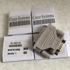Cisco純正 9ピン-25ピン変換アダプタ 29-4043-01 × 4個