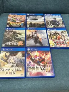 【PS4】ソフト８本まとめ売り