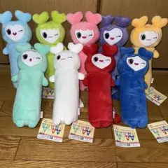 GiGO限定TWICE LOVELYS のびふにゃポーチ コンプリート