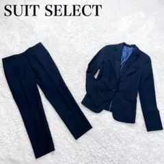 美品✨ スーツセレクト パンツ スーツ セットアップ ストライプ