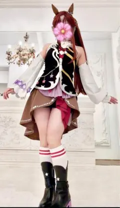 ウマ娘 ルーラーシップ コスプレ セット済みウィッグ ウマ娘 ルーラーシップ コスプレ ウィッグ セット済 - メルカリ