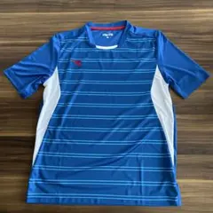 diadora サッカーウェア 半袖シャツ ブルー Mサイズのサムネイル
