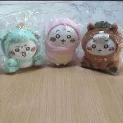 ちいかわ ハッピーバッグ　干支ぬいぐるみ　ちいかわ　３種セット　たつ　へび　うま
